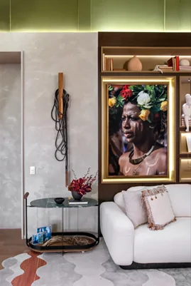 A conexão entre arte e espaço no projeto de interiores - ARTE5