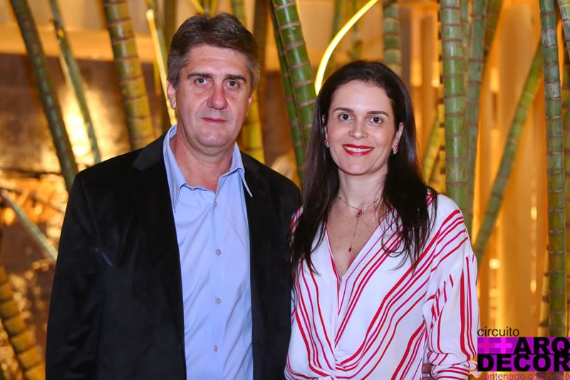 Lançamento CASACOR Ribeirão Preto - Alfredo e Lidiane Garcia da Silveira