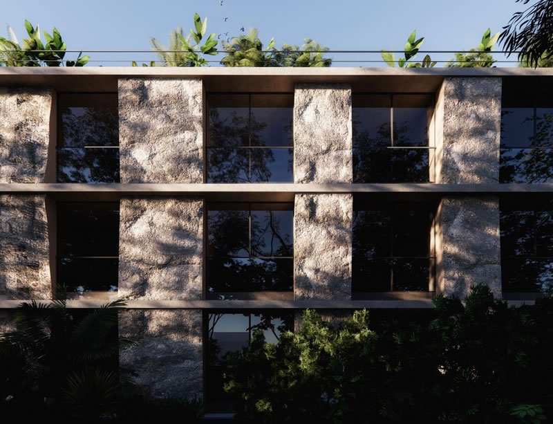 Rocha de 130 toneladas é destaque em empreendimento de luxo em Balneário Camboriú - Aquos Copia