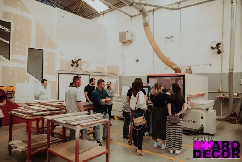 Visita à fábrica R & C  móveis Planejados em Itapira - Arquitetos0053
