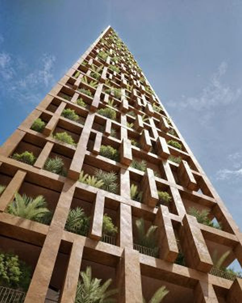 Biofilia multifuncional: construtora traz jardins suspensos inteligentes aos futuros moradores de Biofilia multifuncional: construtora traz jardins suspensos inteligentes aos futuros moradores de