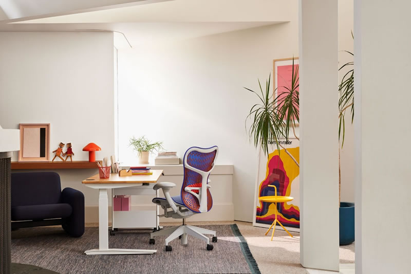 HERMAN MILLER LANÇA NOVAS CORES DA CADEIRA ERGONÔMICA MIRRA 2 - CADEIRA