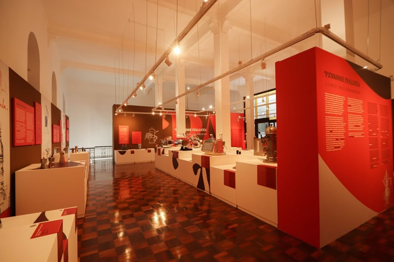 Exposição Passione italiana: l'arte dell'espresso acontece no Museu do Café - CAFE