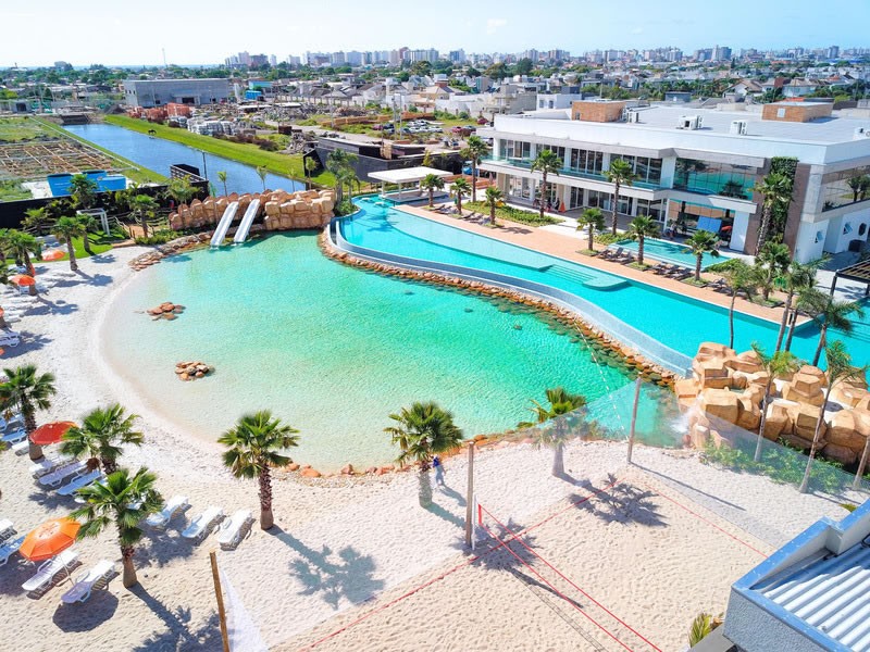 Um pouco do Caribe no Condomínio Murano, na praia de Capão da Canoa ...