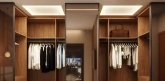 Closet duplo na suíte do casal dá fim às brigas por espaço - CASAL
