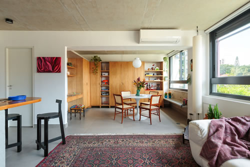 Apartamento reflete a personalidade da moradora em cada detalhe - CELITE