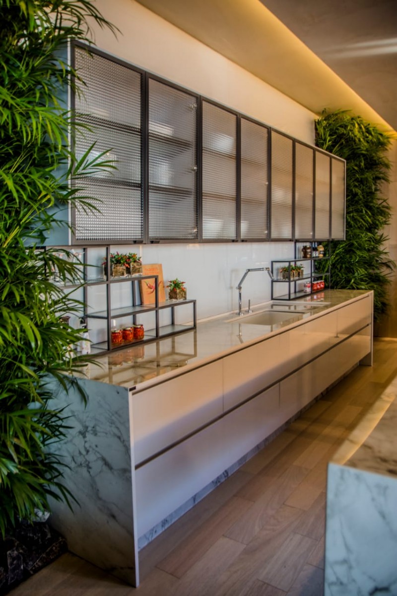 Textura e transparência com vidros - CasasConceitoPiramide