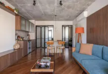 Desapego à planta tradicional transforma apartamento em refúgio integrado - Desapego