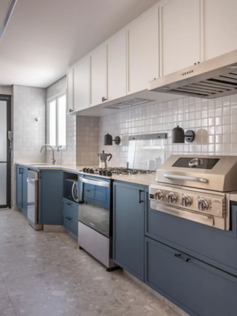 Desapego à planta tradicional transforma apartamento em refúgio integrado - Desapego1.