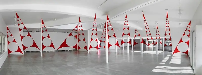 Instituto Artium recebe site-specific de Felice Varini - ESCULTURA
