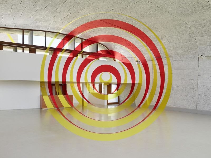 Instituto Artium recebe site-specific de Felice Varini - ESCULTURAX