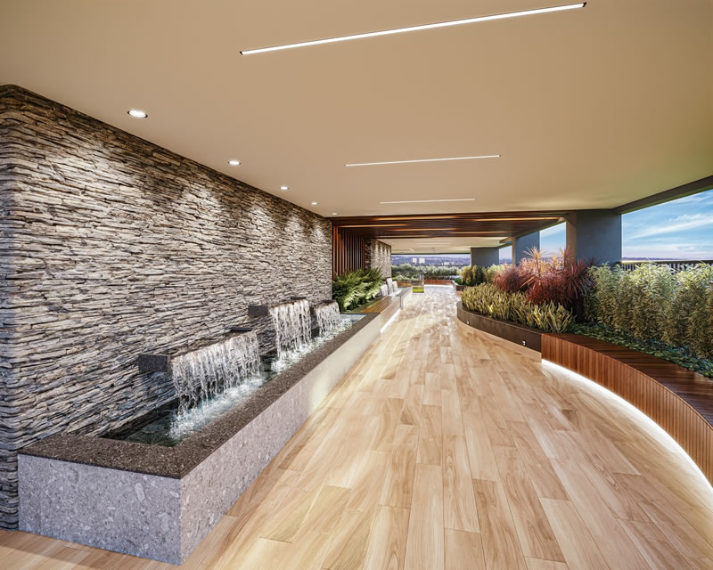 Os desafios de se construir uma praça a 70m de altura - ESPELHO