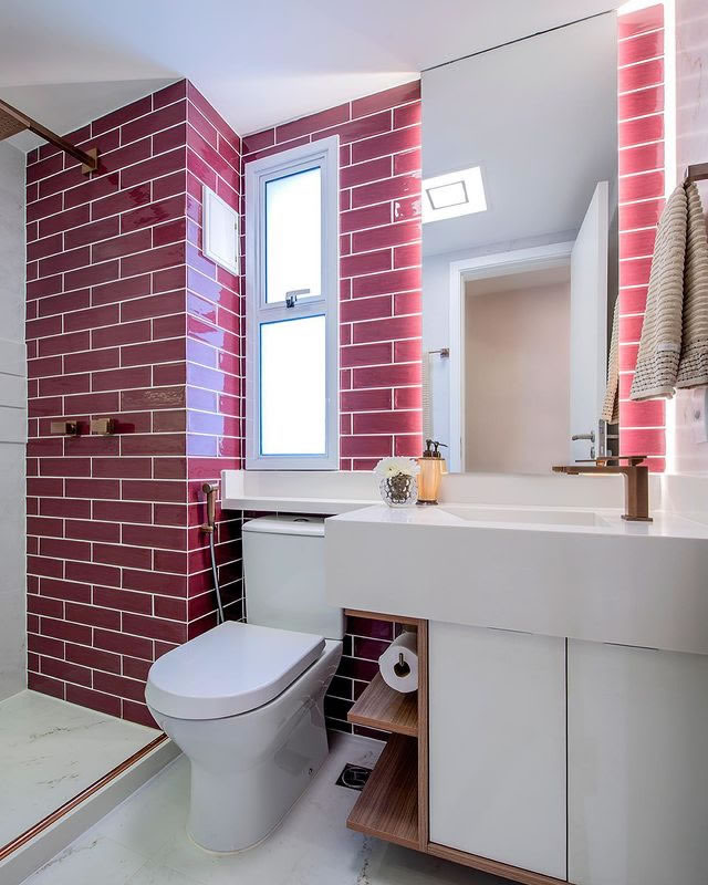 Banheiros com box de banho modernos para se inspirar - IDEIADICAS