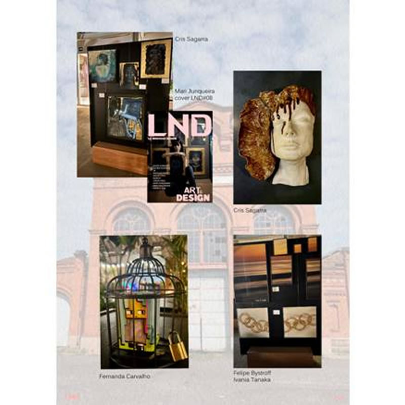 Revista francesa LND destaca a exposição NQHOMA na Campinas Decor - LIGIA1