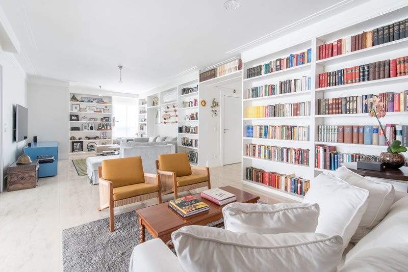 Coleções de livros: acervo dos moradores ainda mais interessante no décor - LIVRO