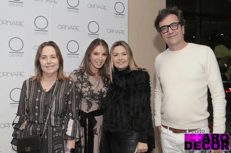 Ornare reúne grandes nomes da arquitetura e design em Miami - Lilica MaZer Esther Schattan Maristela Raffa e Eduardo Fernandes