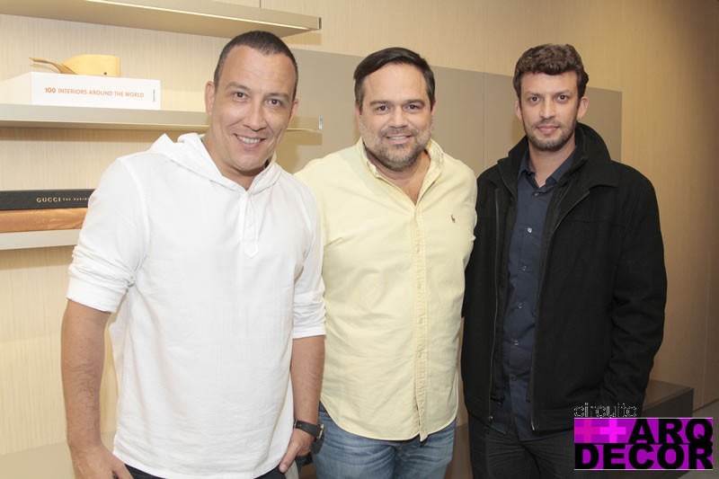 Ornare reúne grandes nomes da arquitetura e design em Miami - Luís Mangini Sergio Melgaço e Marcos Ramos