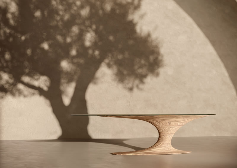 Uragano evidencia a singularidade do design inspirado na beleza da natureza - MESA