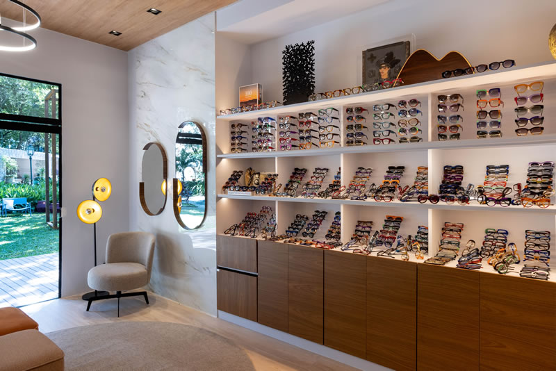 Porcelanatos em ambientes comerciais: veja inspirações da CASACOR Rio - MOSTRARIO1