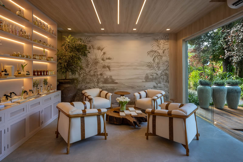 Porcelanatos em ambientes comerciais: veja inspirações da CASACOR Rio - MOSTRARIO4 Porcelanatos em ambientes comerciais: veja inspirações da CASACOR Rio - MOSTRARIO4