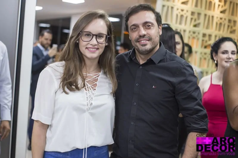 Inauguração da loja NEW em Campinas - Maria Carolina Erbolato e Don Possignolo