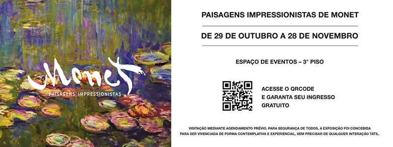 Exposição “As Paisagens Impressionistas de Monet” - Monet