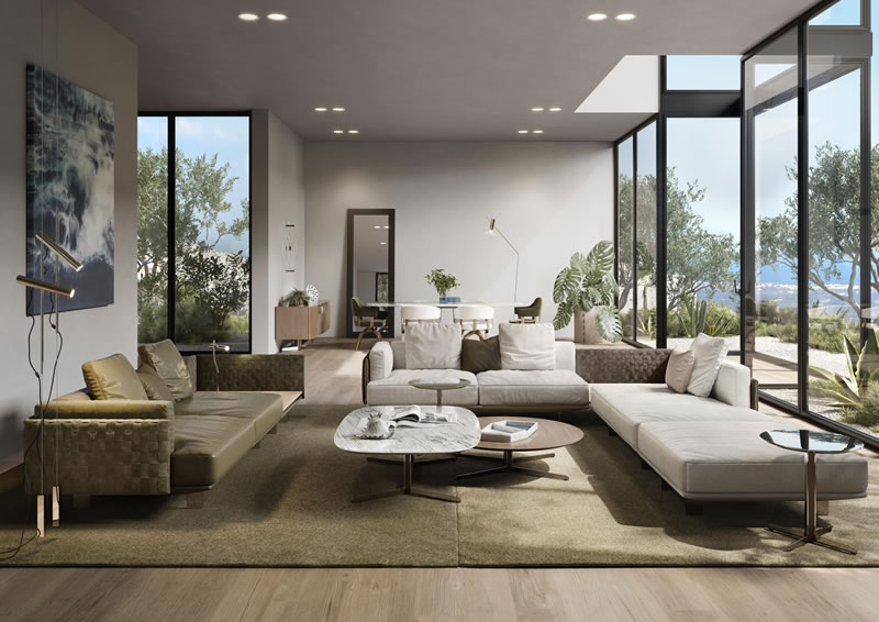 Natuzzi Italia lança sofá Campus, com design atemporal, assinado por Mauro Lipparini - NATUZZI 1 Natuzzi Italia lança sofá Campus, com design atemporal, assinado por Mauro Lipparini - NATUZZI 1