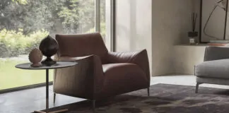 A elegância da poltrona Dolly - NATUZZI