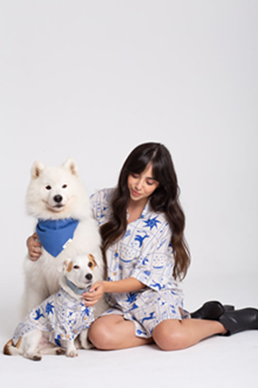 PETWA lança a sua 1ª coleção de roupas com estampas iguais para pets e humanos - PETWA 01