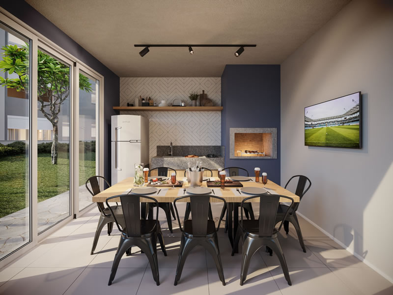 Primeiro residencial da Porto5 em Porto Alegre prima por unidades compactas - PORTO2