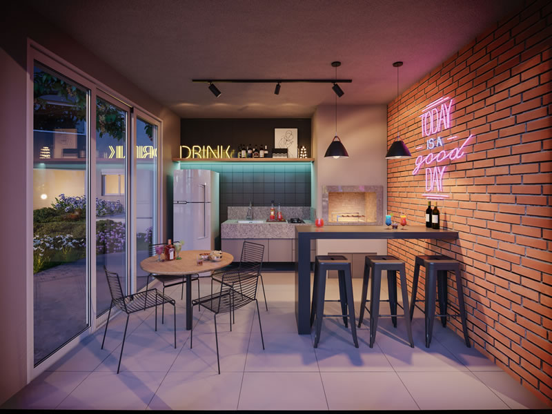 Primeiro residencial da Porto5 em Porto Alegre prima por unidades compactas - PORTO3