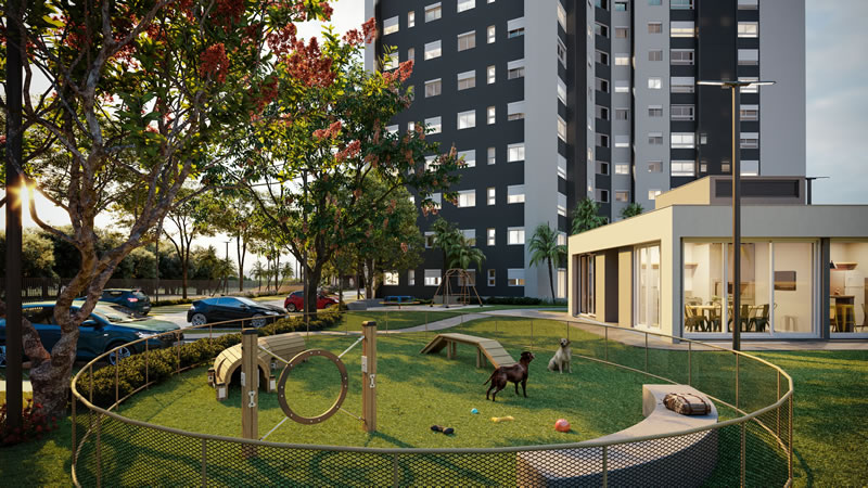 Primeiro residencial da Porto5 em Porto Alegre prima por unidades compactas - PORTO4