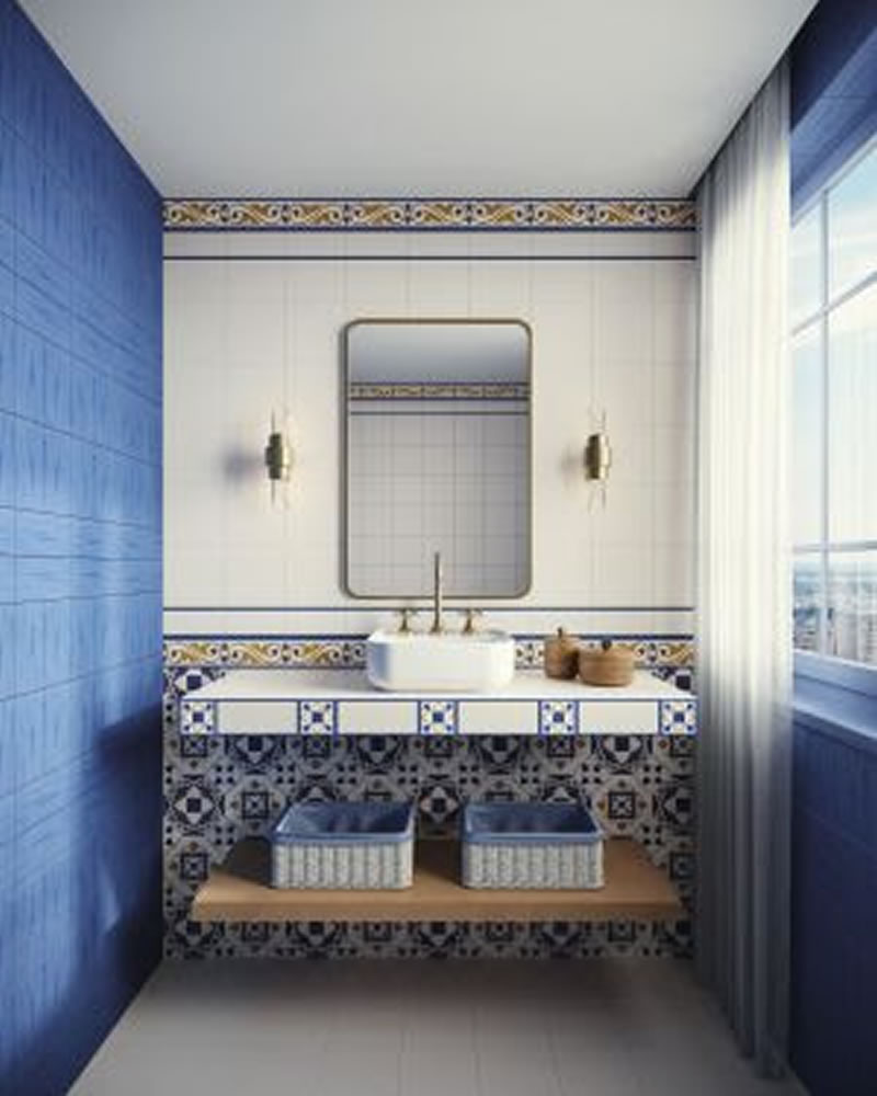 Dicas de revestimentos cerâmicos para banheiros - REVEST1