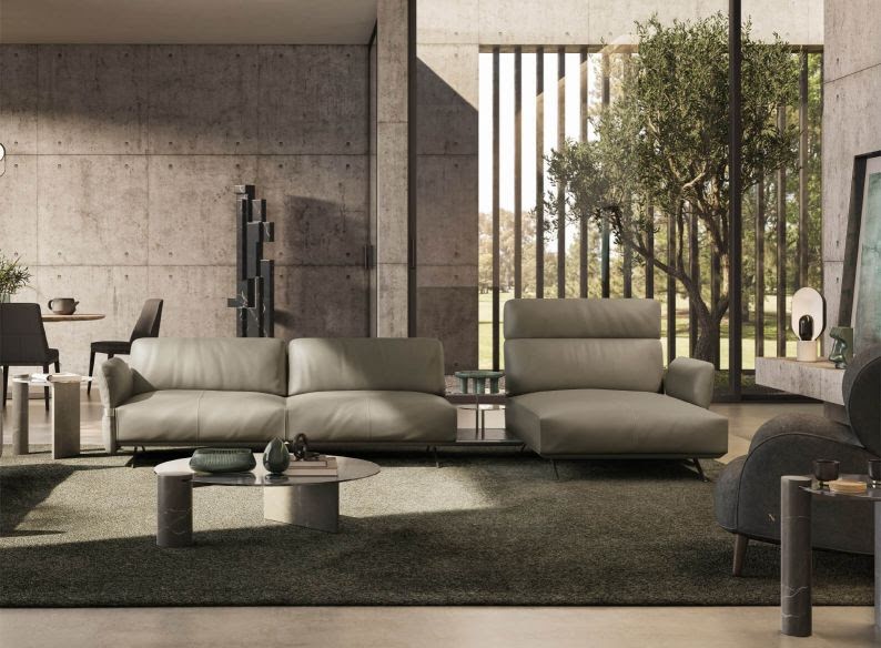 Sofá ganha design acolhedor do Mediterrâneo - SOFABELLINI