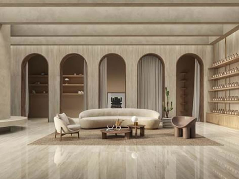 Revestimentos superformatos da Roca Cerámica valorizam projetos arquitetônicos com pé-direito alto - SUPER