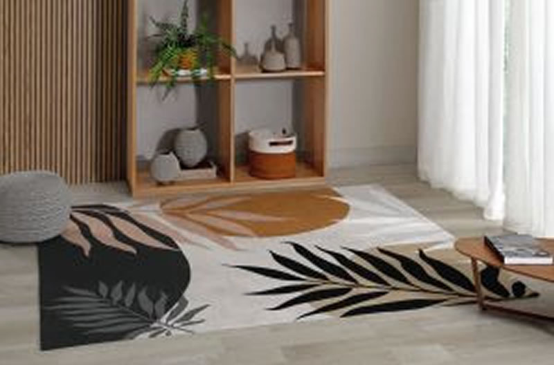 Tendência 2024: tapetes com estampas geométricas, fios desfibrados e estampados - TAPETE3 Tendência 2024: tapetes com estampas geométricas, fios desfibrados e estampados - TAPETE3