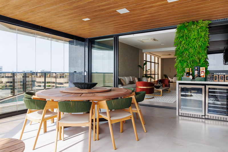 Teto Vinílico pode contribuir na criação de ambientes para receber amigos e familiares - TETO