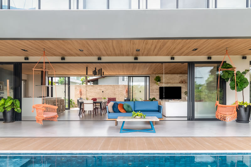 Teto Vinílico pode contribuir na criação de ambientes para receber amigos e familiares - TETO2