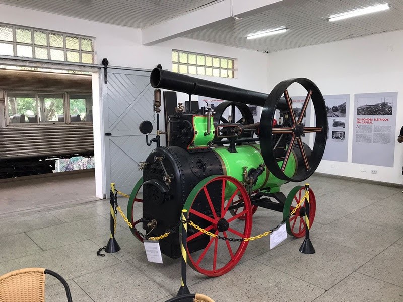 Exposição Rodas e Trilhos: Eletricidade nos Transportes - TREM