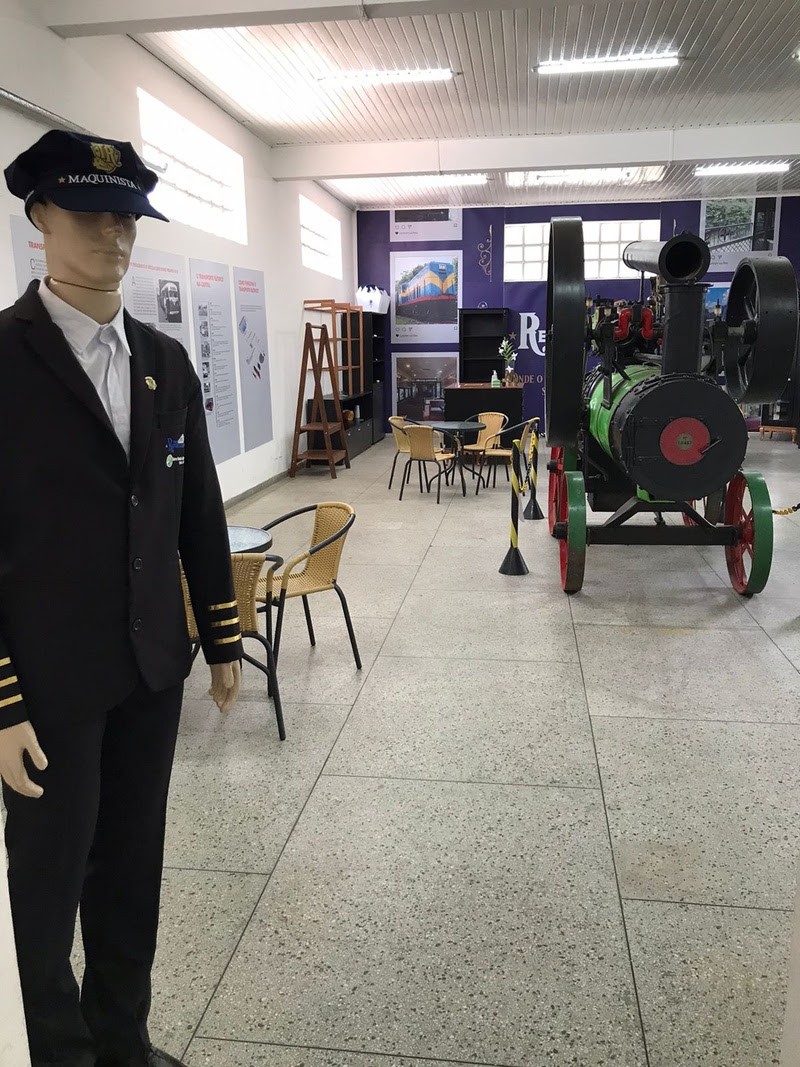 Exposição Rodas e Trilhos: Eletricidade nos Transportes - TREM1