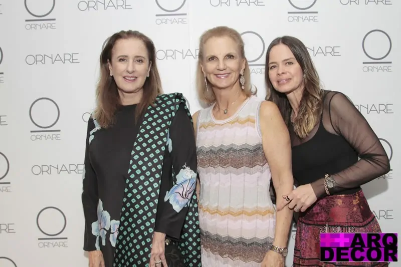 Ornare reúne grandes nomes da arquitetura e design em Miami - Tereza Ruivo Solange Chohfi e Adriana Urquiza