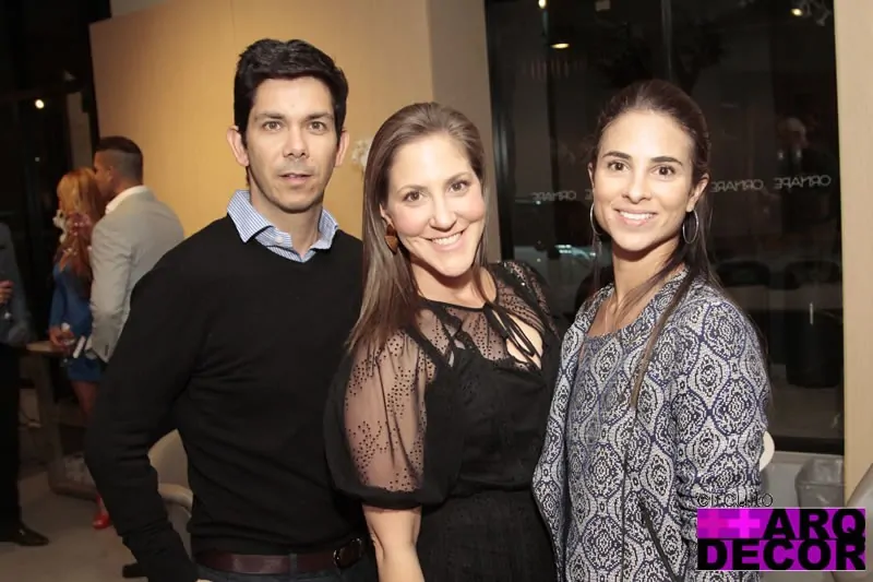 Ornare reúne grandes nomes da arquitetura e design em Miami - Thiago Queiroz Cristiana Abranches e Fabiana Leão