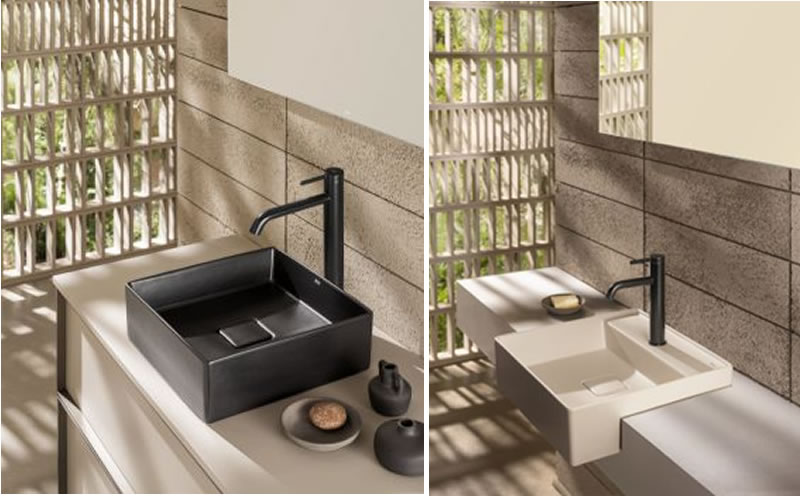 Tons naturais, design leve e formas elegantes definem os banheiros contemporâneos - banho3