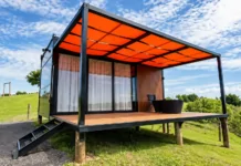 Cabanas em módulos de aço oferecem refúgio na natureza a turistas - cabanas em modulos de aco oferecem refugio na natureza a turistas