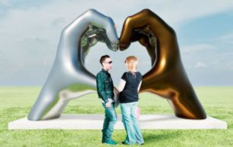 Jaguariúna fortalece o turismo cultural com enormes esculturas espalhadas pela cidade - coracao