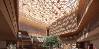  Projeto para o Centro Cultural Rio-África conquista Ouro no IAI Design Award 2025, na Ásia  - dubai