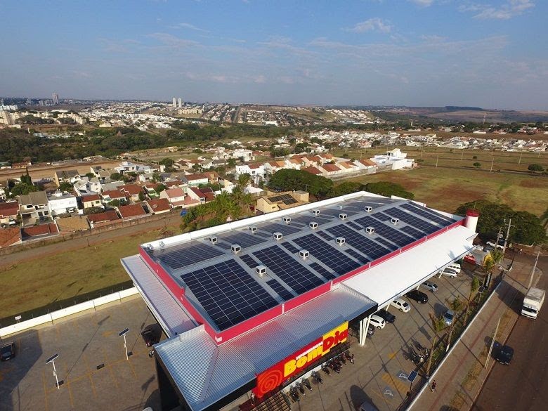 Mercado varejista pode ter redução de até 90% na conta de luz com energia solar - energia1