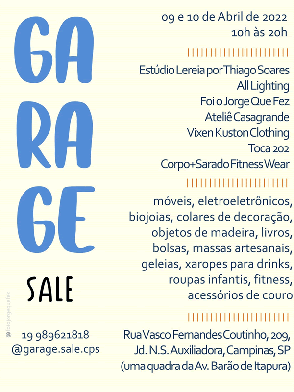 Garage Sale Especial - garage Garage Sale Especial - garage