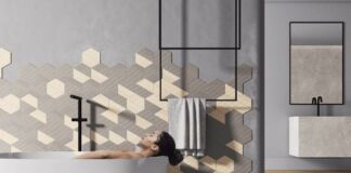 Revestimento hexagonal é tendência em alta - hexagonal