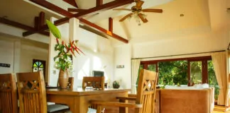 A nova casa do brasileiro - interior de jantar